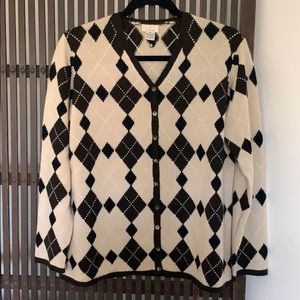 Belford V neck cashmere cardigan